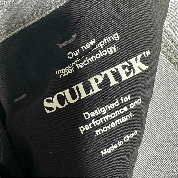 Athleta Grey Sculptek Ultra Skinny Jeans Size 8 Tall - Picture 5 of 10